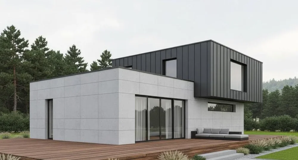 Проект Двухэтажный дом 20 на 9, 157 м2