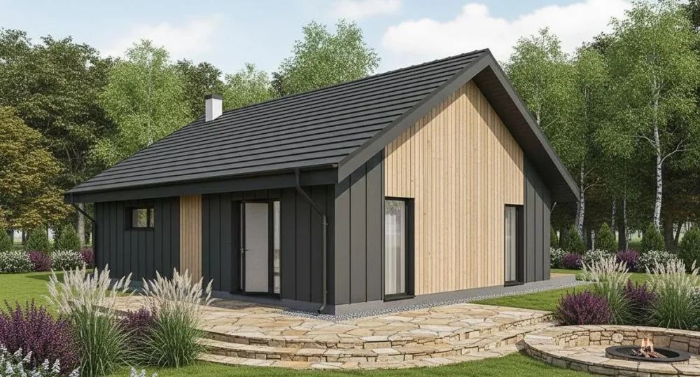 Проект Двухэтажный дом 12 на 12, 165 м2