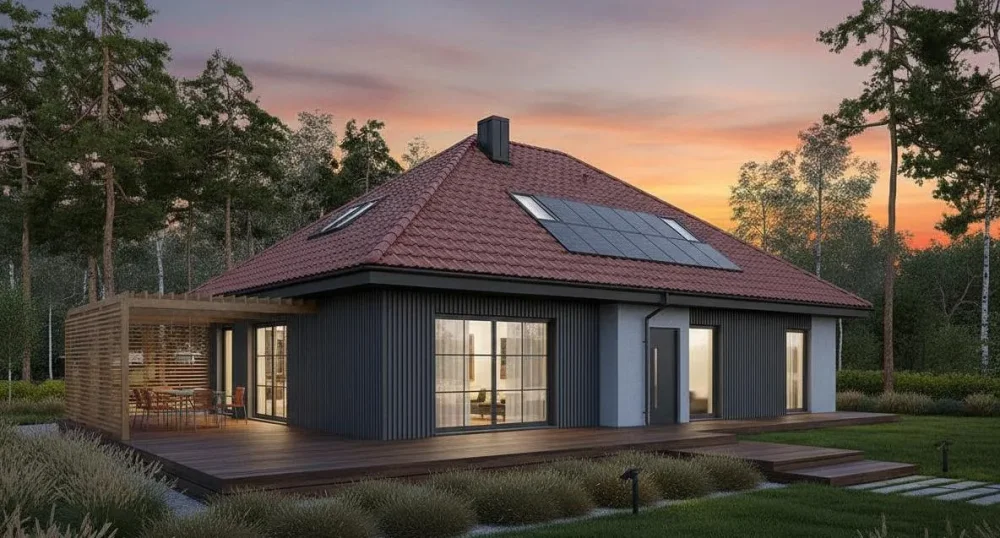 Проект Двухэтажный дом 15 на 16, 202 м2