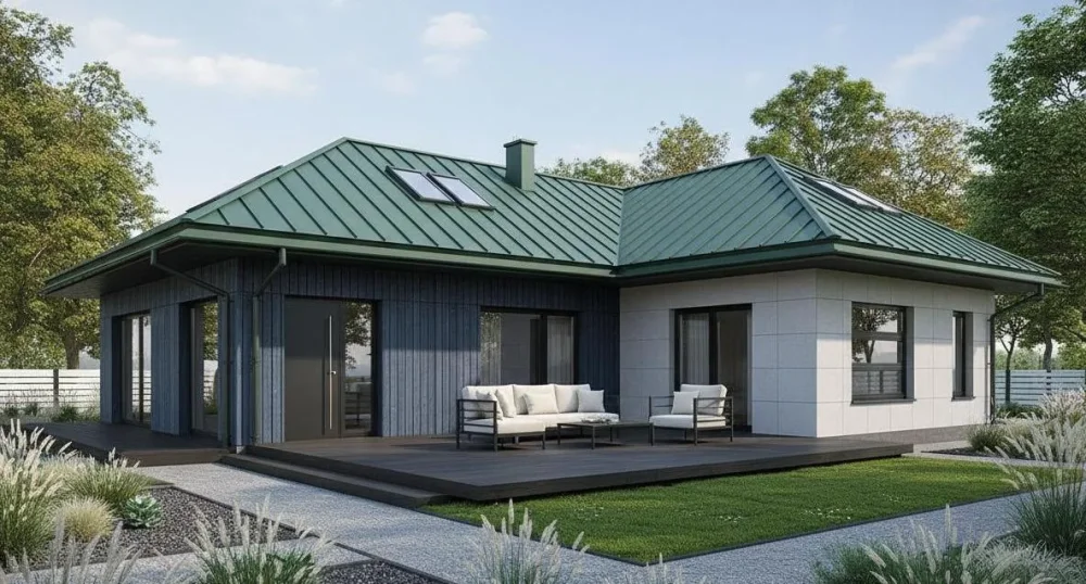 Проект Двухэтажный дом 17 на 18, 251 м2