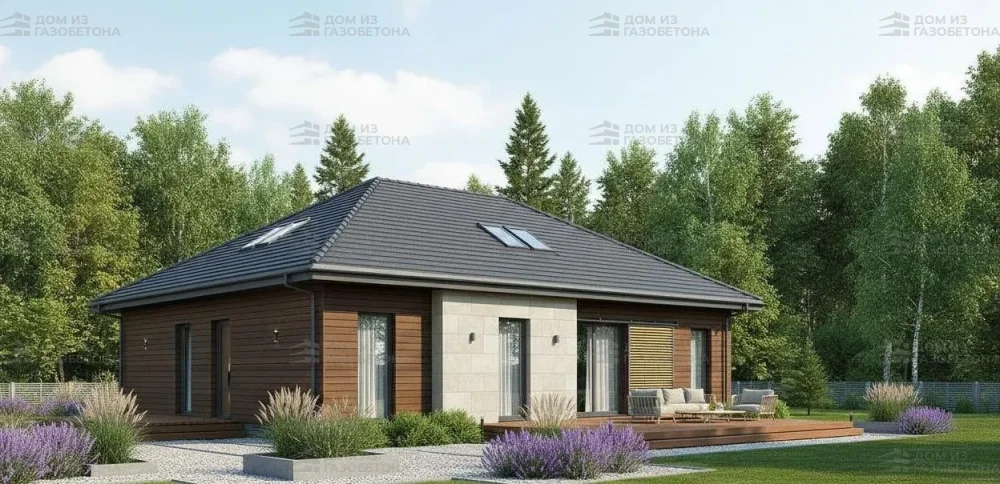 Проект Двухэтажный дом 14 на 15, 230 м2